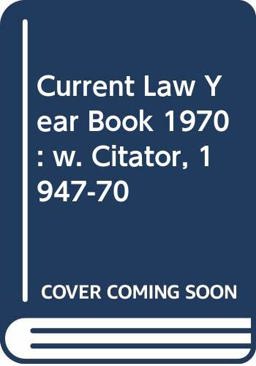 Current Law Year Book