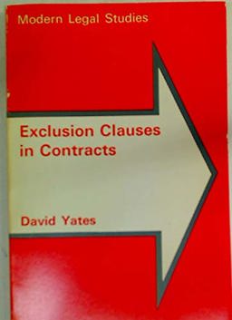 Exclusion Clauses in Contracts