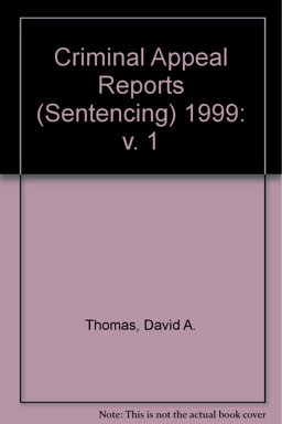 Criminal Appeal Reports(Sentencing)