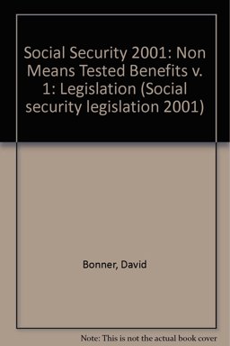 Social Security Legislation 2001