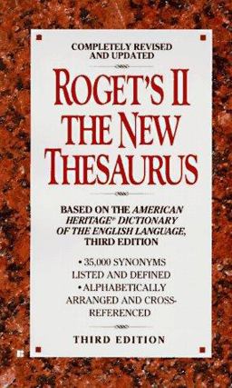 Roget's II - The New Thesaurus