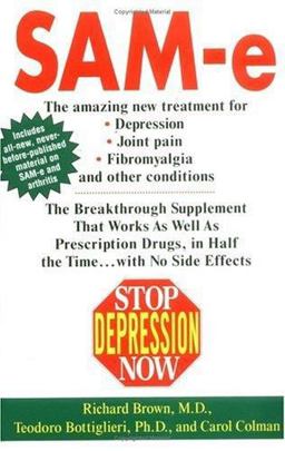 Stop Depression Now:SAM-e