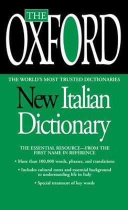 Oxford New Italian Dictionary The Essential Resource, Revised and Updated  9780425216736 Front Cover