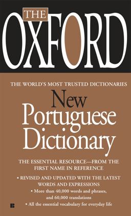 Oxford New Portuguese Dictionary  9780425222447 Front Cover