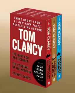 Tom Clancy's Jack Ryan Boxed Set (Books 1-3) The HUNT for RED OCTOBER, PATRIOT GAMES, and the CARDINAL of the KREMLIN  9780425273081 Front Cover