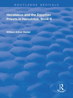 Hecataeus and the Egyptian Priests in Herodotus, Book 2