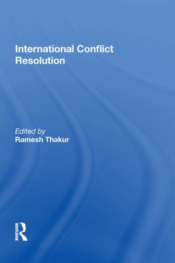 International Conflict Resolution