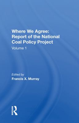 National Coal Policy Vol 1