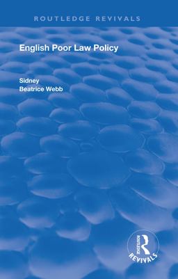 English Poor Law Policy