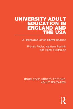 University Adult Education in England and the USA University Adult Education in England and the USA