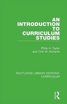An Introduction to Curriculum Studies An Introduction to Curriculum Studies