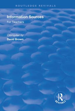Information Sources for Teachers