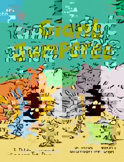 Rigby Star Guided 2, Turquoise Level: the Giant Jumperee Pupil Book (single)