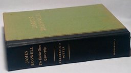 James Boswell, the Earlier Years 1740-1769