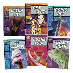 Learn at Home: Rapid Reading Pack 1 for Struggling Readers in Years 3-6 (6 Dyslexia-Friendly Reading Books)
