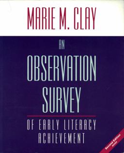 An Observation Survey of Early Literacy Achievement An Observation Survey of Early Literacy Achievement