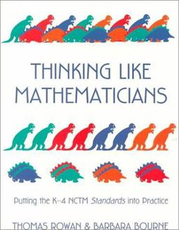Thinking Like Mathematicians, 1st Ed Thinking Like Mathematicians, 1st Ed
