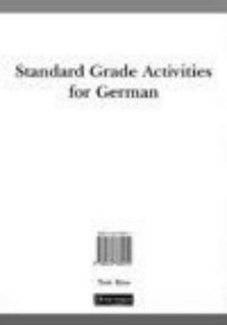 Standard Grade Activities for German