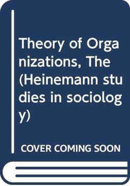 Theory of Organisations Pr (h) Opxxxx