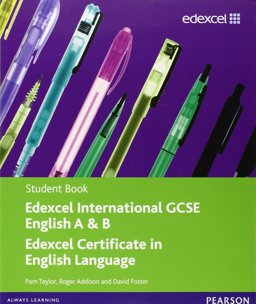 Edexcel International GCSE English a and B Student Book with ActiveBook CD  9780435991265 Front Cover