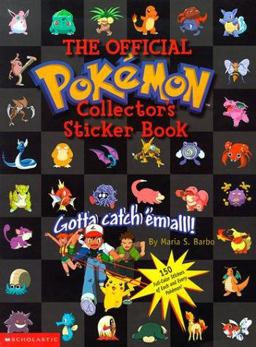 Official Pokemon Collector's Sticker Book