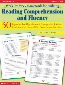 Week-By-Week Homework for Building Reading Comprehension and Fluency Week-By-Week Homework for Building Reading Comprehension and Fluency