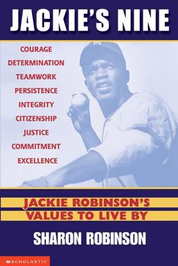 Jackie Robinson's Values to Live By  9780439385503 Front Cover