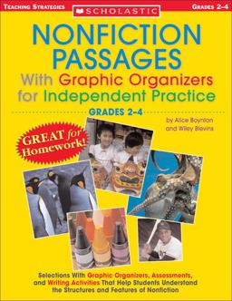 Nonfiction Passages with Graphic Organizers for Independent Practice
