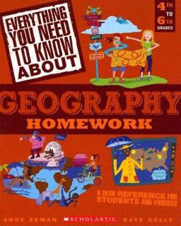 Geography Homework  9780439625463 Front Cover