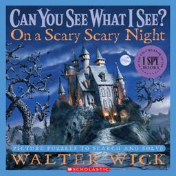 Can You See What I See? on a Scary Scary Night: Picture Puzzles to Search and Solve  9780439708708 Front Cover