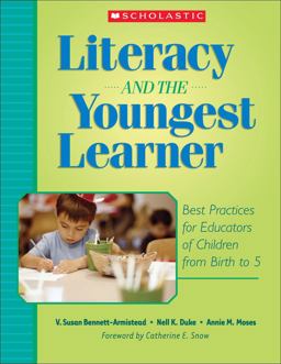 Literacy and the Youngest Learner  9780439714471 Front Cover