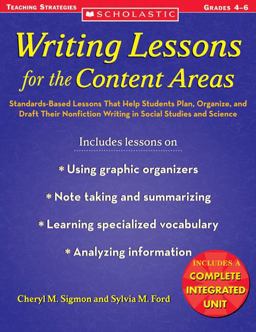 Writing Lessons for the Content Areas