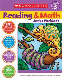 Scholastic Success with Reading and Math Jumbo Workbook