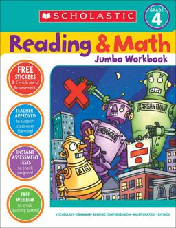 Scholastic Success with Reading and Math Jumbo Workbook