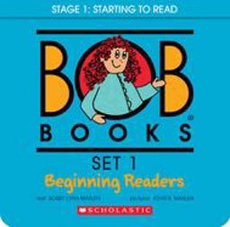 Bob Books - Set 1: Beginning Readers Box Set : Phonics, Ages 4 and up, Kindergarten (Stage 1: Starting to Read)  9780439845007 Front Cover