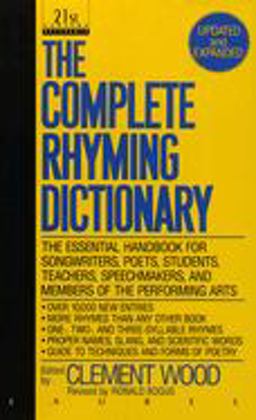 Complete Rhyming Dictionary Updated and Expanded  9780440212058 Front Cover