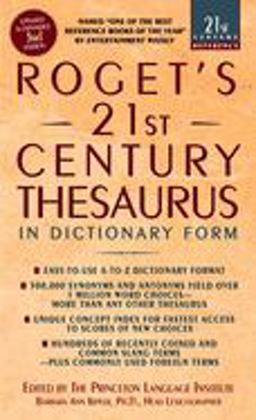 Roget's 21st Century Thesaurus, Third Edition 3rd 9780440242697 Front Cover