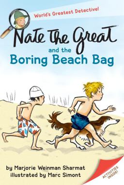 Nate the Great and the Boring Beach Bag  9780440401681 Front Cover