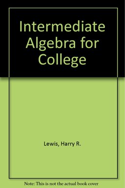 Intermediate Algebra for College Intermediate Algebra for College