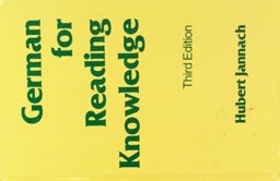 German for Reading Knowledge 3rd 9780442256968 Front Cover