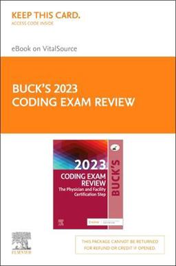 Buck's 2023 Coding Exam Review - Elsevier e-Book on VitalSource (Retail Access Card)