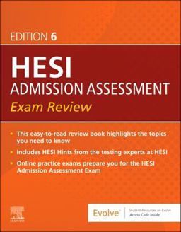 Admission Assessment Exam Review 6th 9780443114090 Front Cover