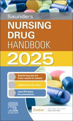 Saunders Nursing Drug Handbook 2025  9780443120480 Front Cover