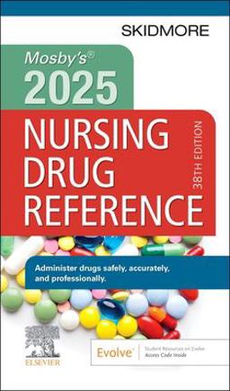 Mosby's 2025 Nursing Drug Reference 38th 9780443122002 Front Cover