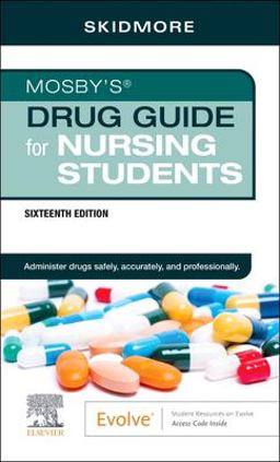     MOSBY'S DRUG GUIDE F/NURSING STUDEN  9780443269646 Front Cover
