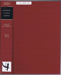 Comprehensive Analytical Chemisty