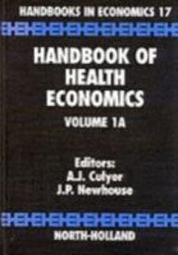 Handbook of Health Economics 3rd 9780444504708 Front Cover