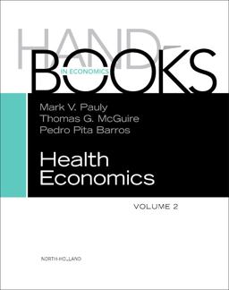 Handbook of Health Economics  9780444535924 Front Cover