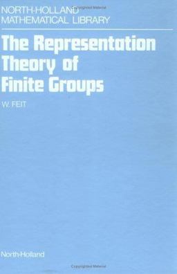 Representation Theory of Finite Groups  9780444861559 Front Cover