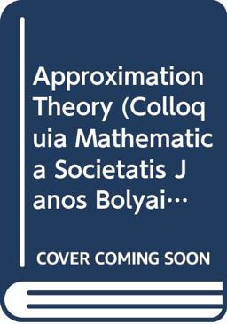 Approximation Theory Approximation Theory